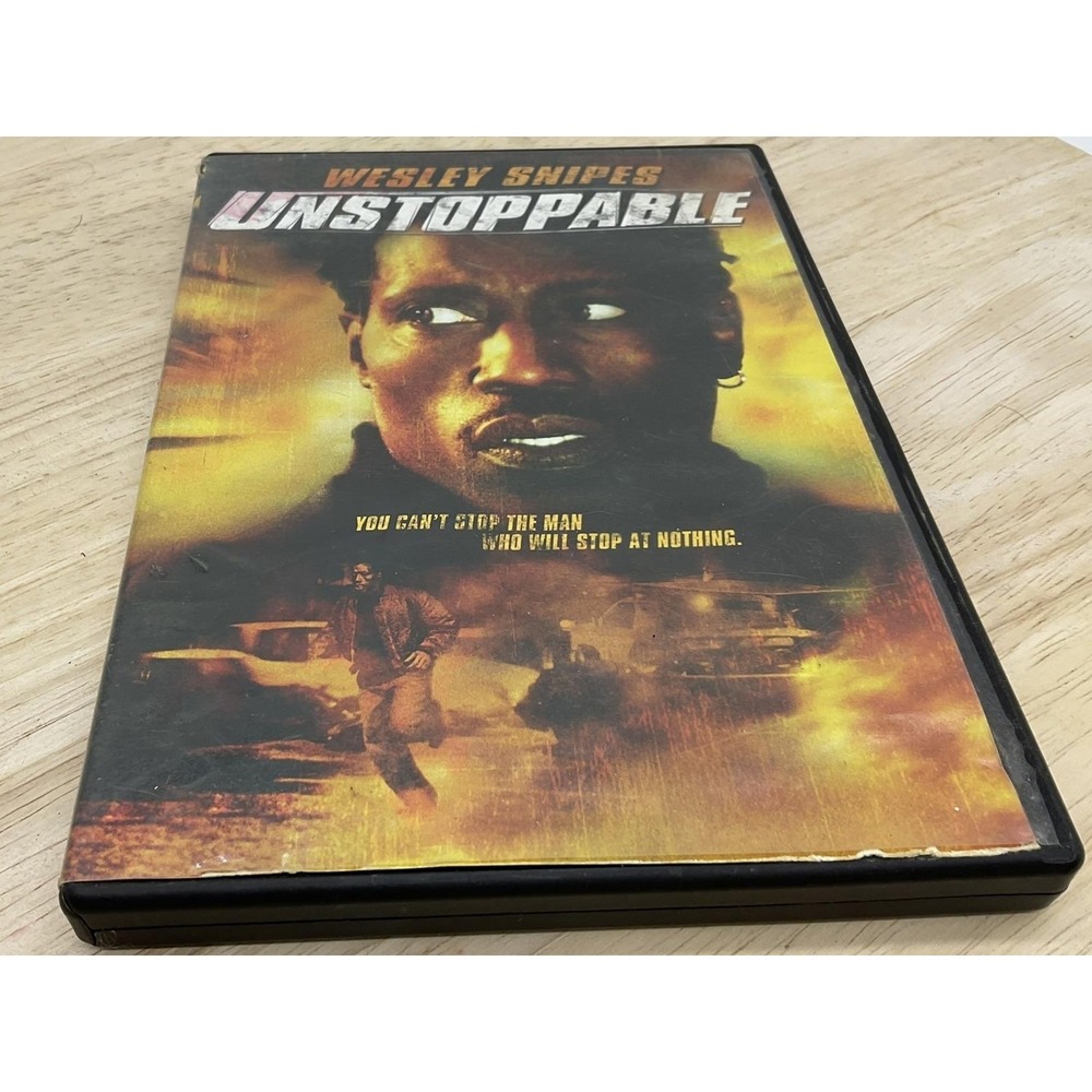 Unstoppable DVD 2004 Wesley Snipes R Action Thriller Widescreen 16:9 Movie